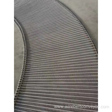 Plain mesh conveyor belt fabric